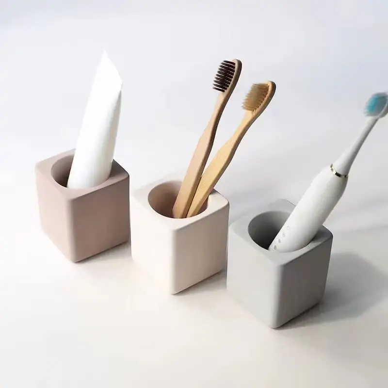 Diatomaceous earth toothbrush holder(图1)