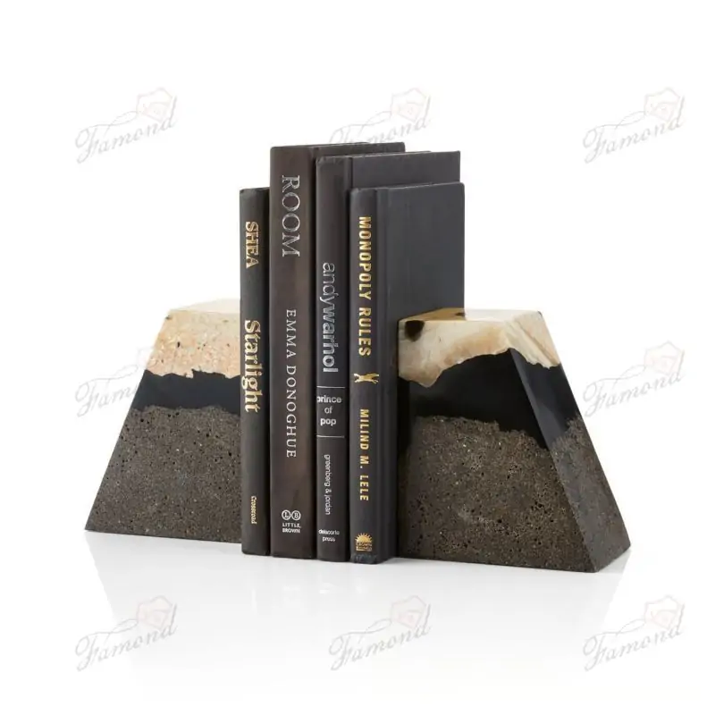 Wholesale Custom Bookends at Famond: Perfect for Businesses and Bulk Orders(图2)