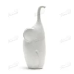 White Elephants Home Decor Featuring A Mother and Baby Elephant Designed as A Souvenir or Decorative Item