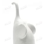 White Elephants Home Decor Featuring A Mother and Baby Elephant Designed as A Souvenir or Decorative Item