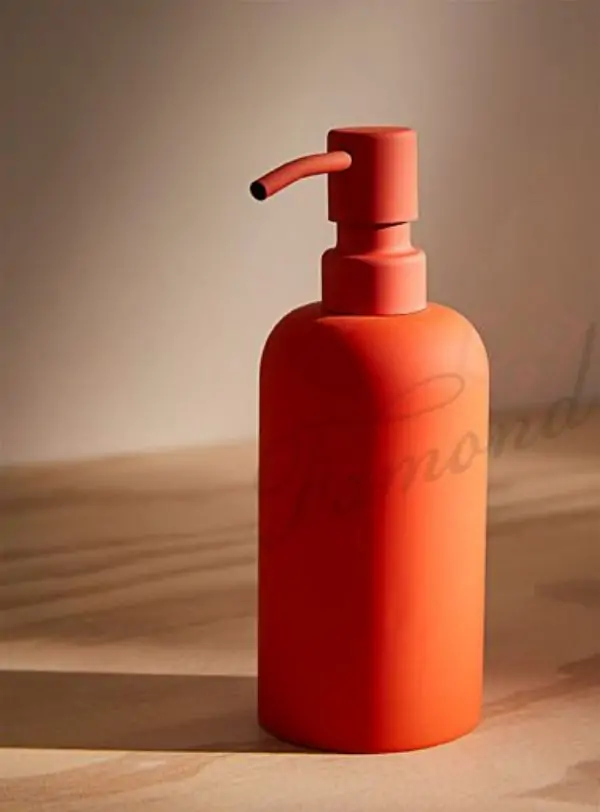 Rubber Paint Lotion Orange Red Milk White Gentle Touch Painting with Same Color Hardware Pump Bottle-Famond R&D Factory