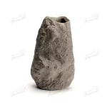 Stylish Home Decor Realistic Cement & Resin Decorative Stone-Like Vases for Indoor & Outdoor Use