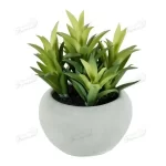 High-Quality Resin Planter from China's Top Factory - Handcrafted Light Gray with Natural Faux Weathered Texture