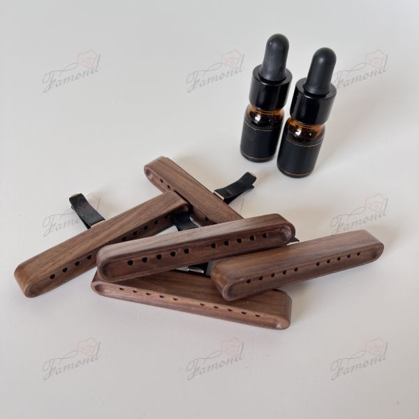 Wholesale Black Walnut Wood Car Diffusers - Luxe Aroma Sticks from Chinese Wood&Bamboo Factory