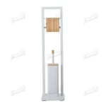 2 in 1 Multi-Function Toilet Brush Holder & Tissue Dispenser Durable Composite Material