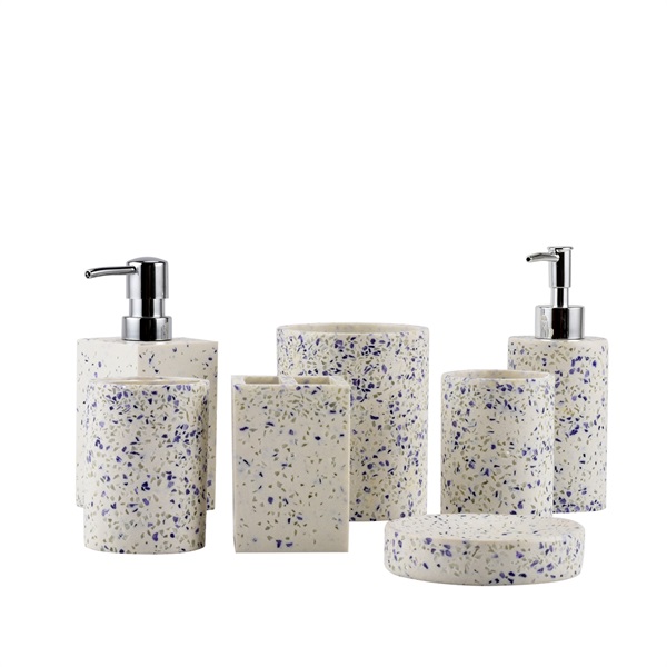 Blue & Purple Terrazzo By Famond Home-Famond R&D Factory