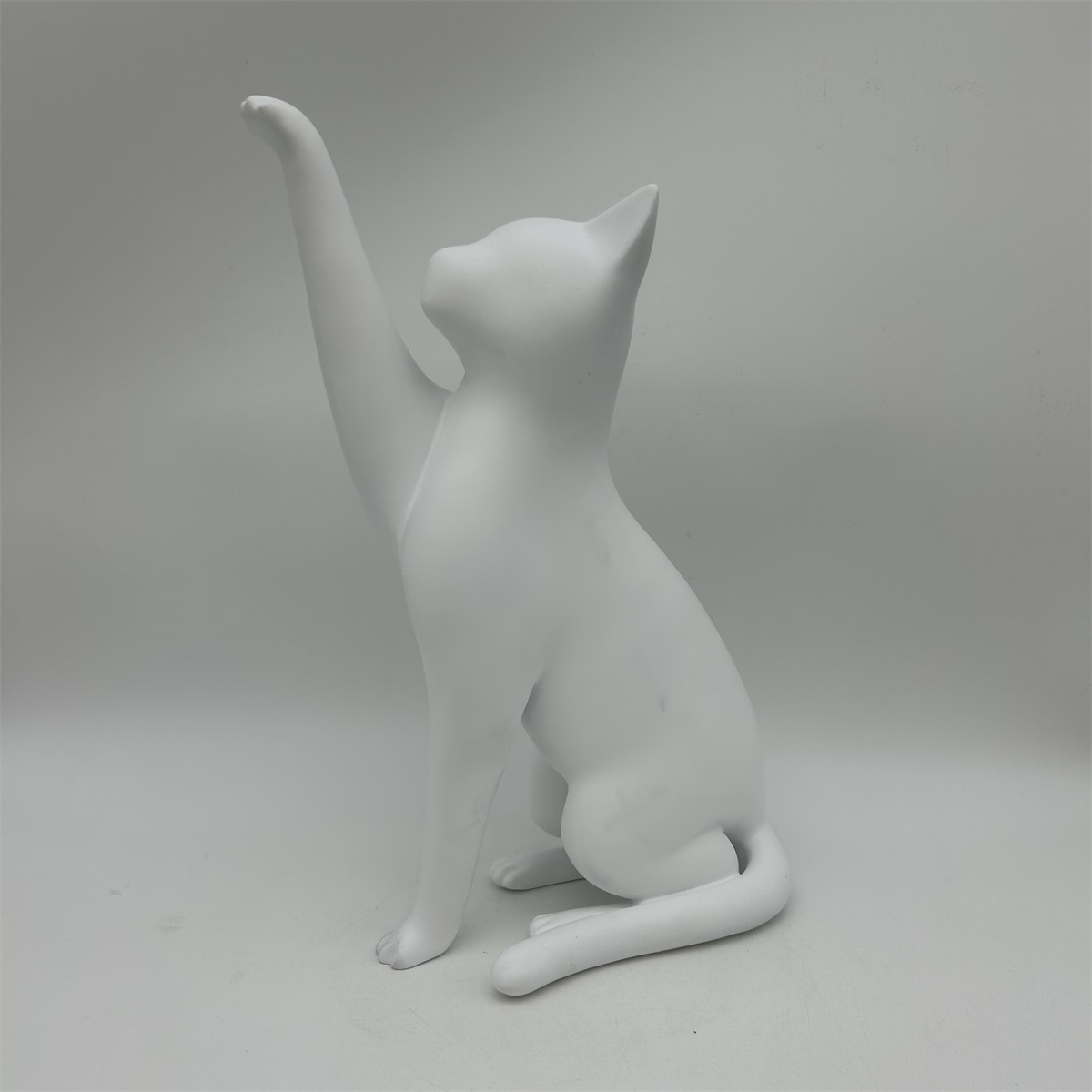 Pure White Cat Decor By Famond Home